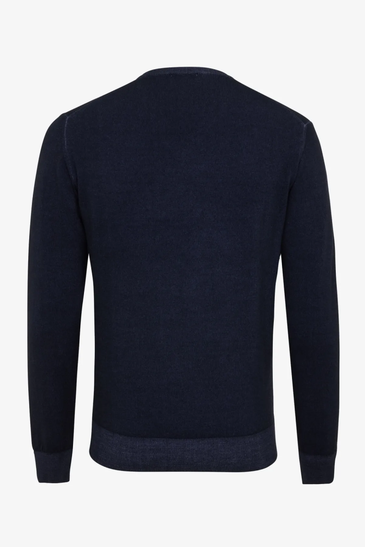 V NECK - Donkerblauw