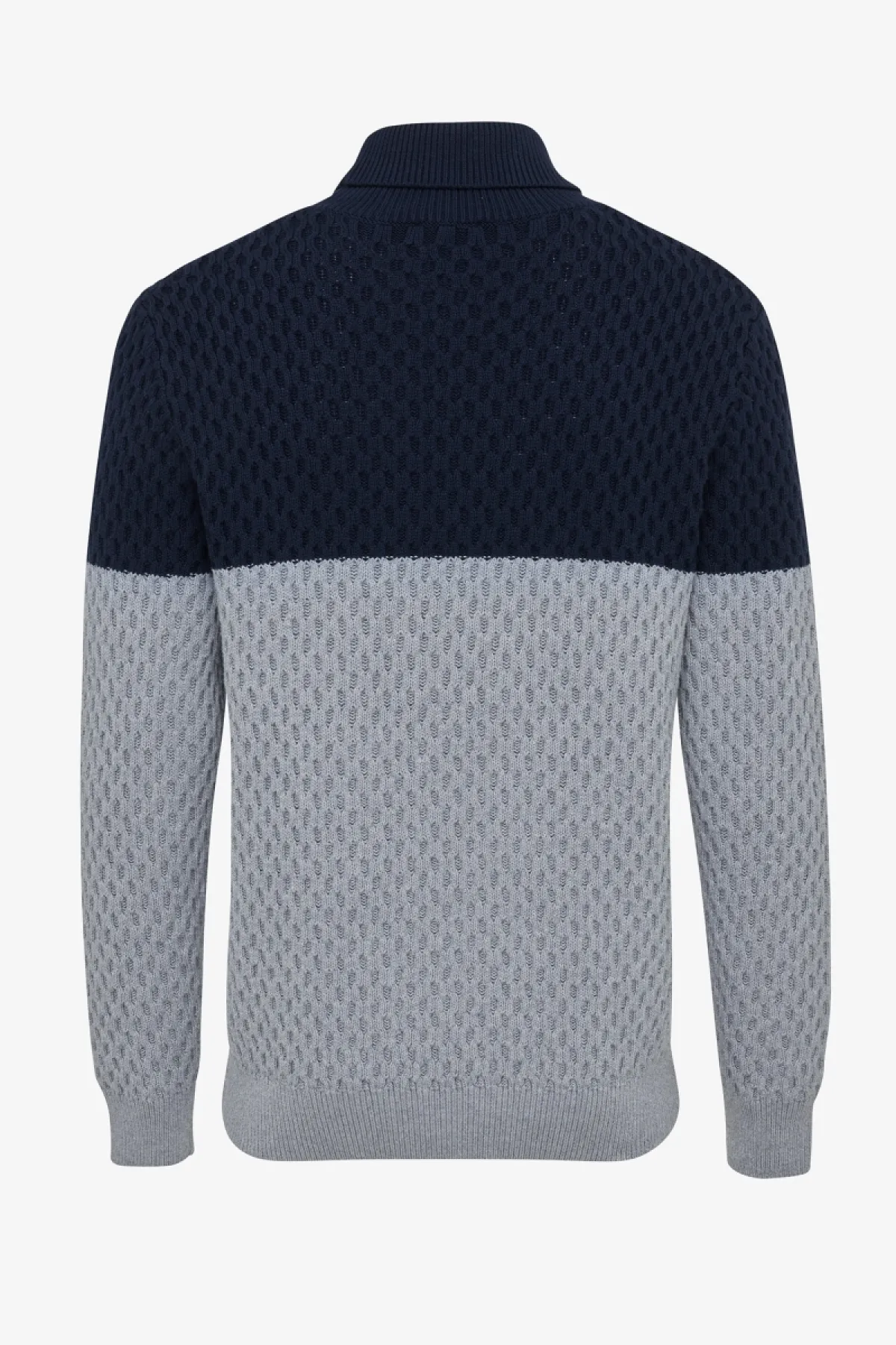 ROLL NECK - Donkerblauw