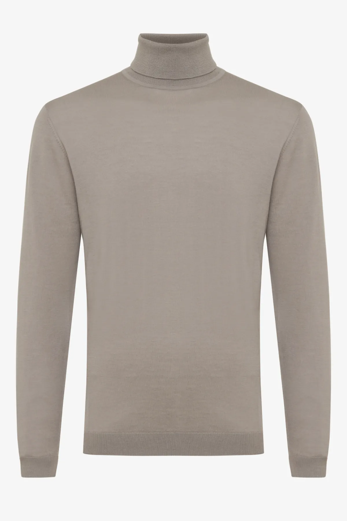 ROLL NECK - Taupe