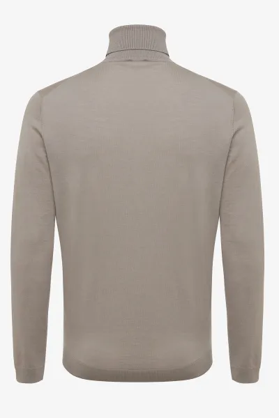 ROLL NECK - Taupe