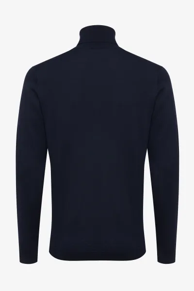 ROLL NECK - Donkerblauw