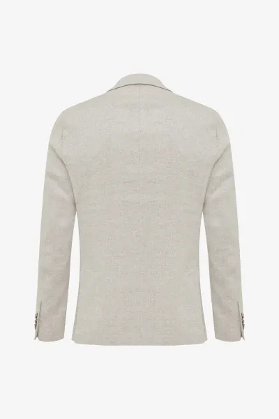 Blazer | Wool Silk Linen