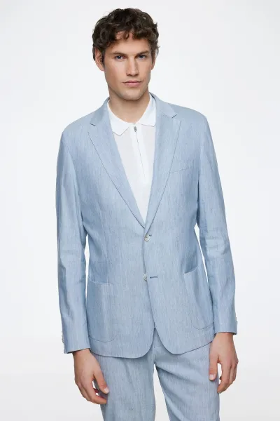 Blazer | Linen stretch