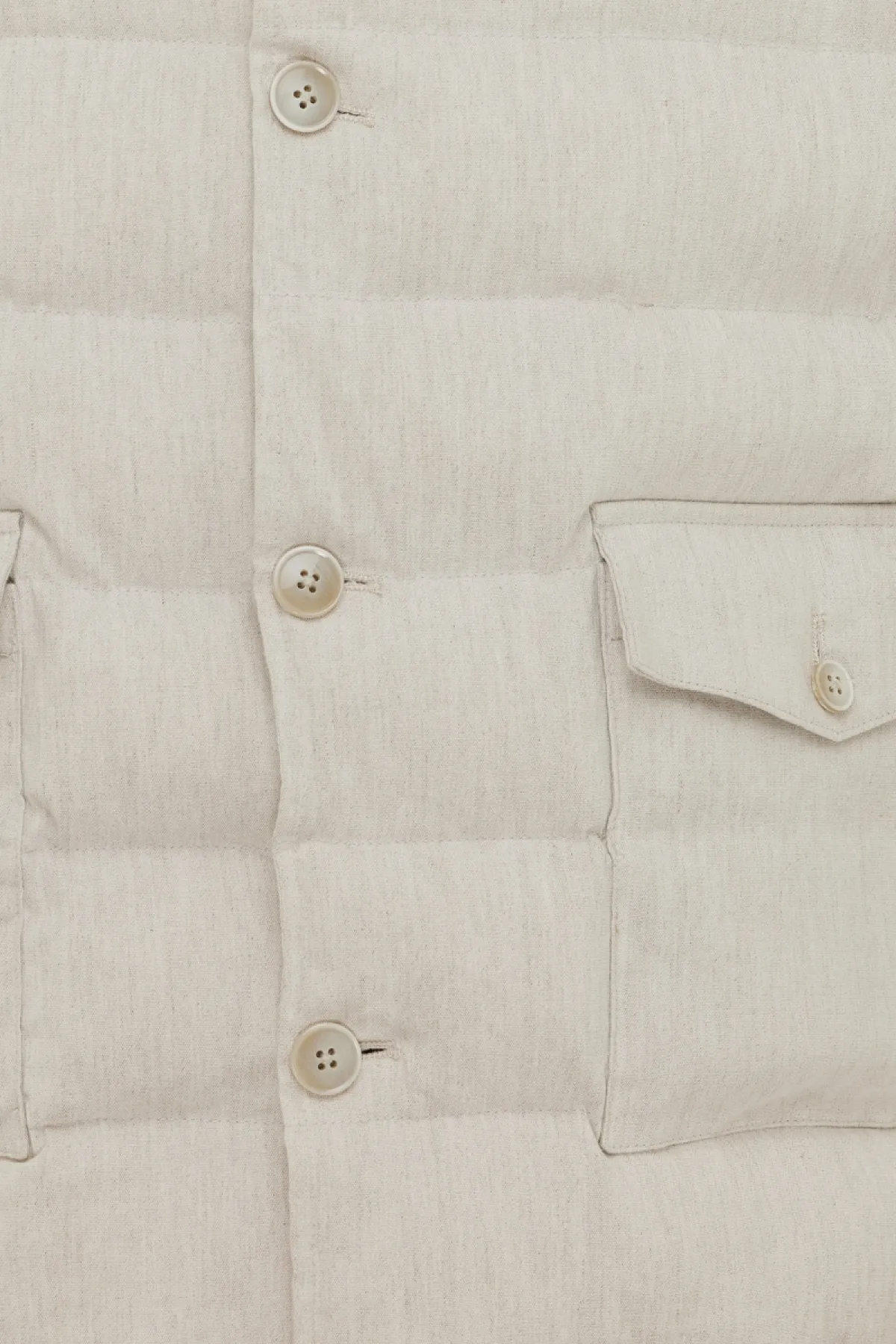 Vest | Linen stretch