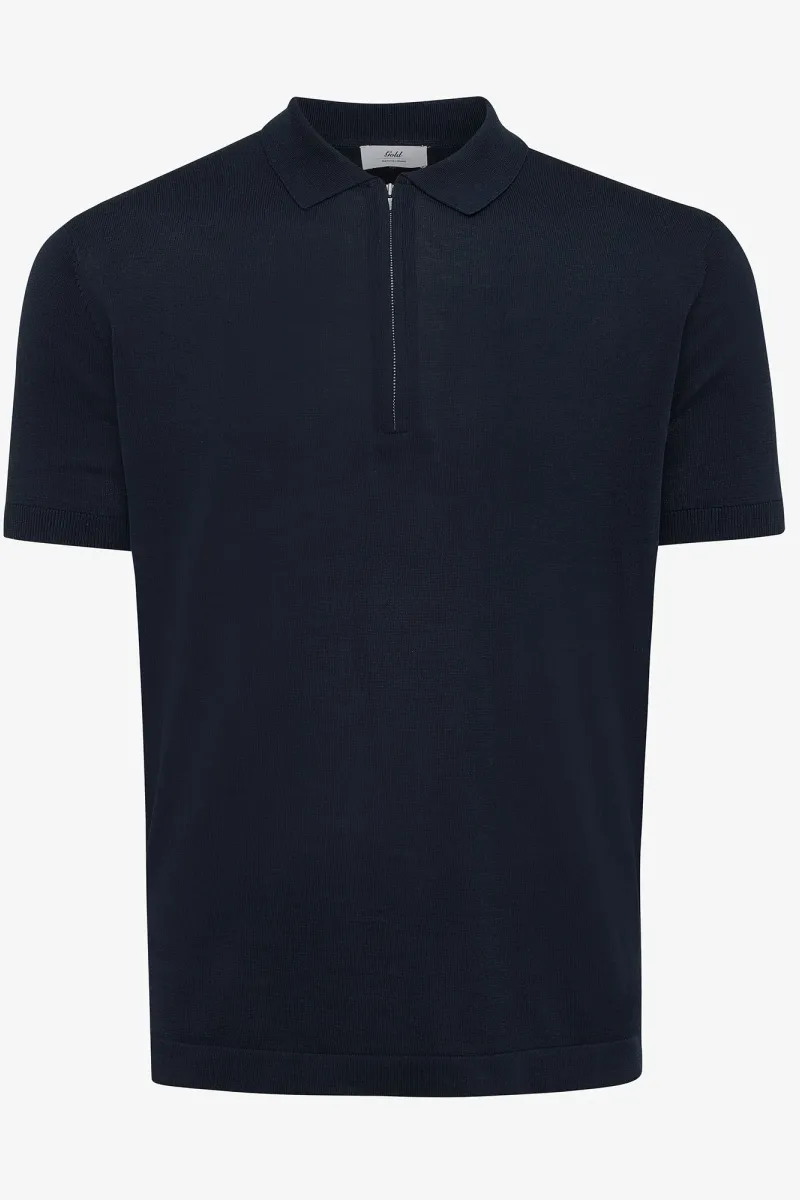 Polo zip | Premium Cotton