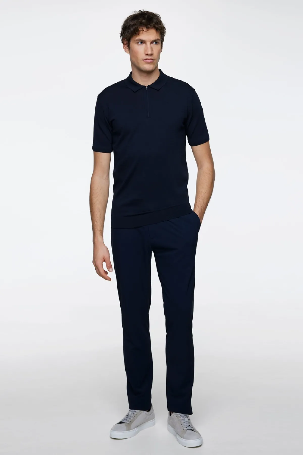 Polo zip | Premium Cotton