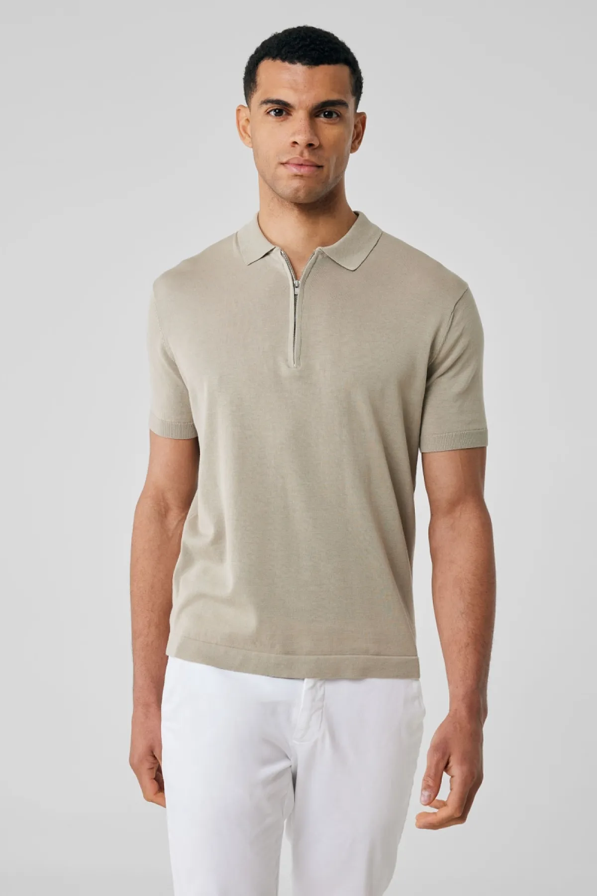 Polo zip | Premium Cotton