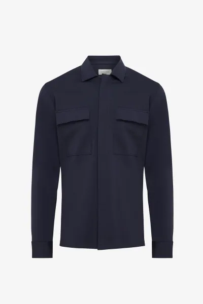 Overshirt | Donkerblauw