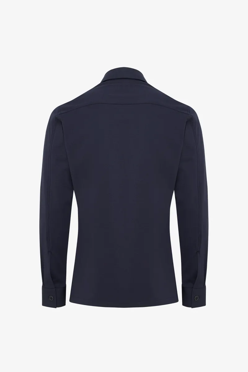 Overshirt | Donkerblauw