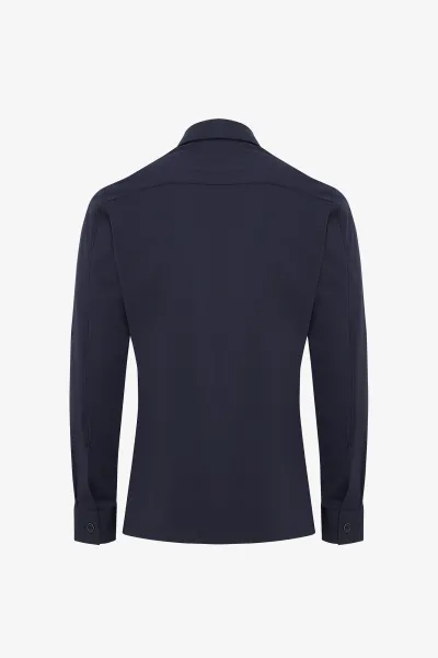 Overshirt | Donkerblauw