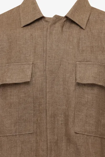 Overshirt | Linen by Albini