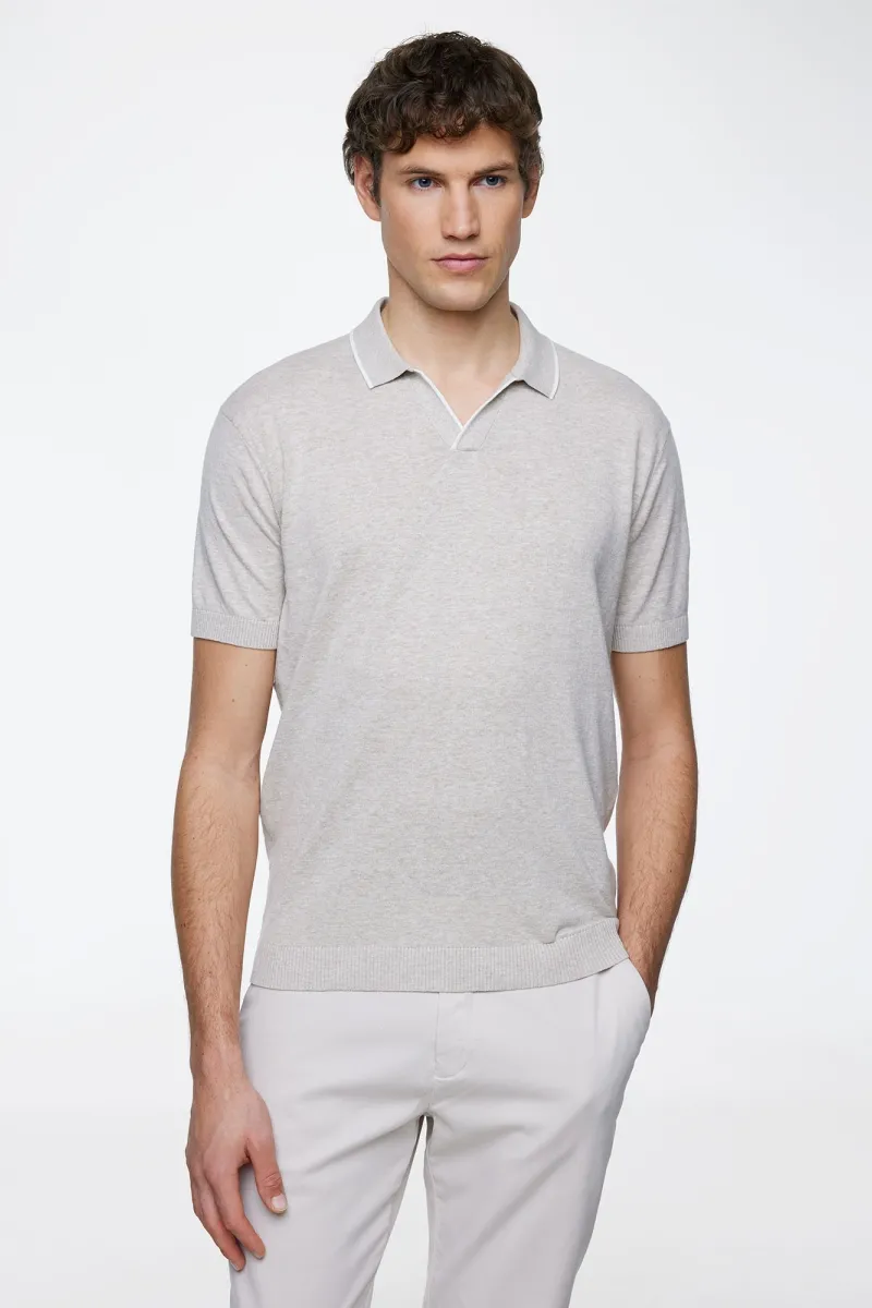 Polo no button