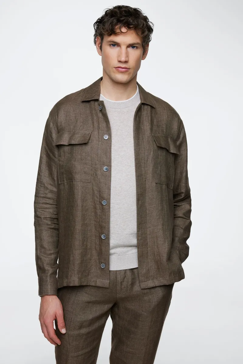 Overshirt | Linen by Albini