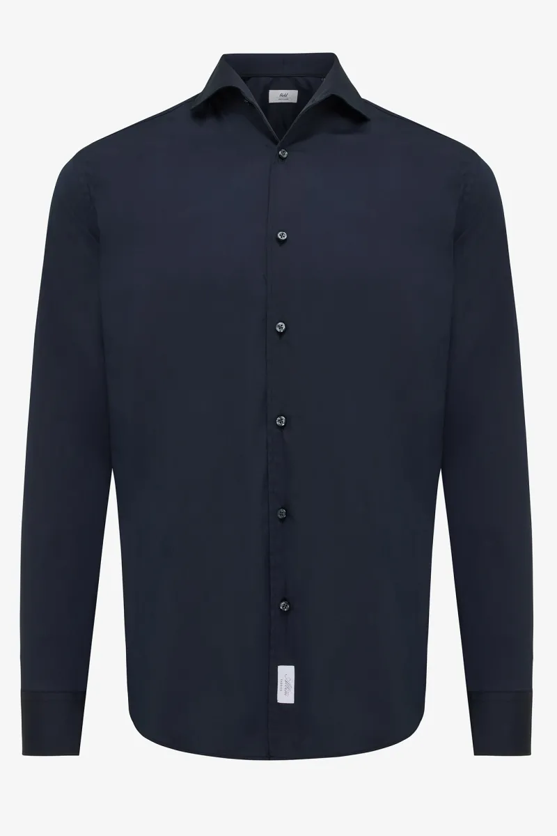 Comfort shirt | Donkerblauw