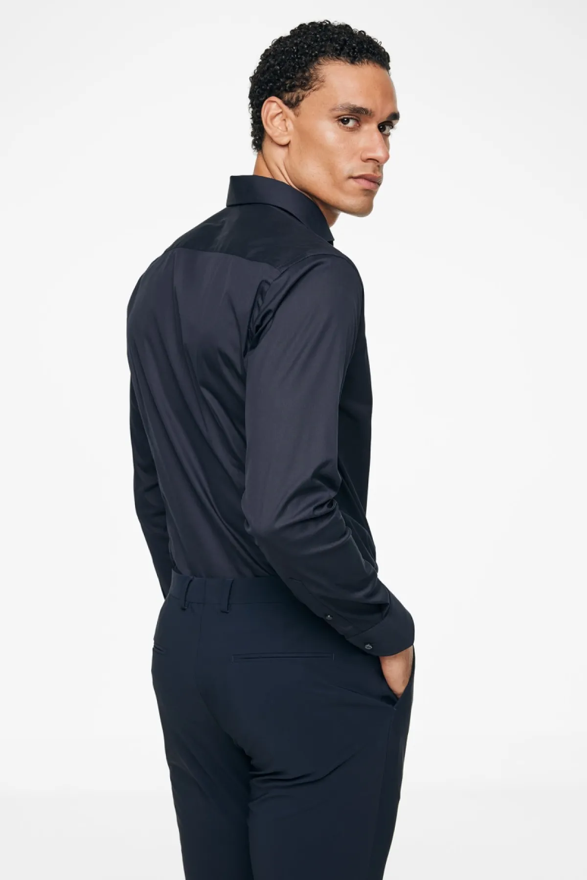 Comfort shirt | Donkerblauw