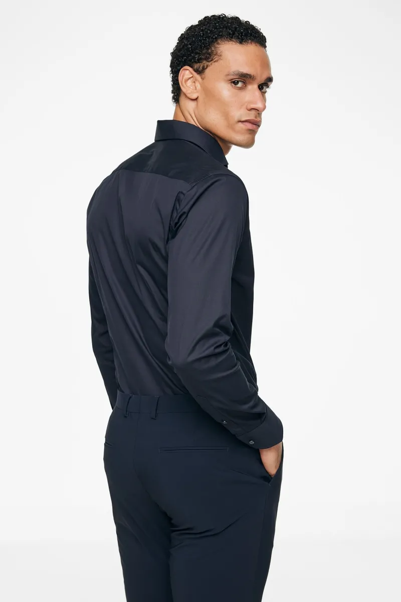 Comfort shirt | Donkerblauw
