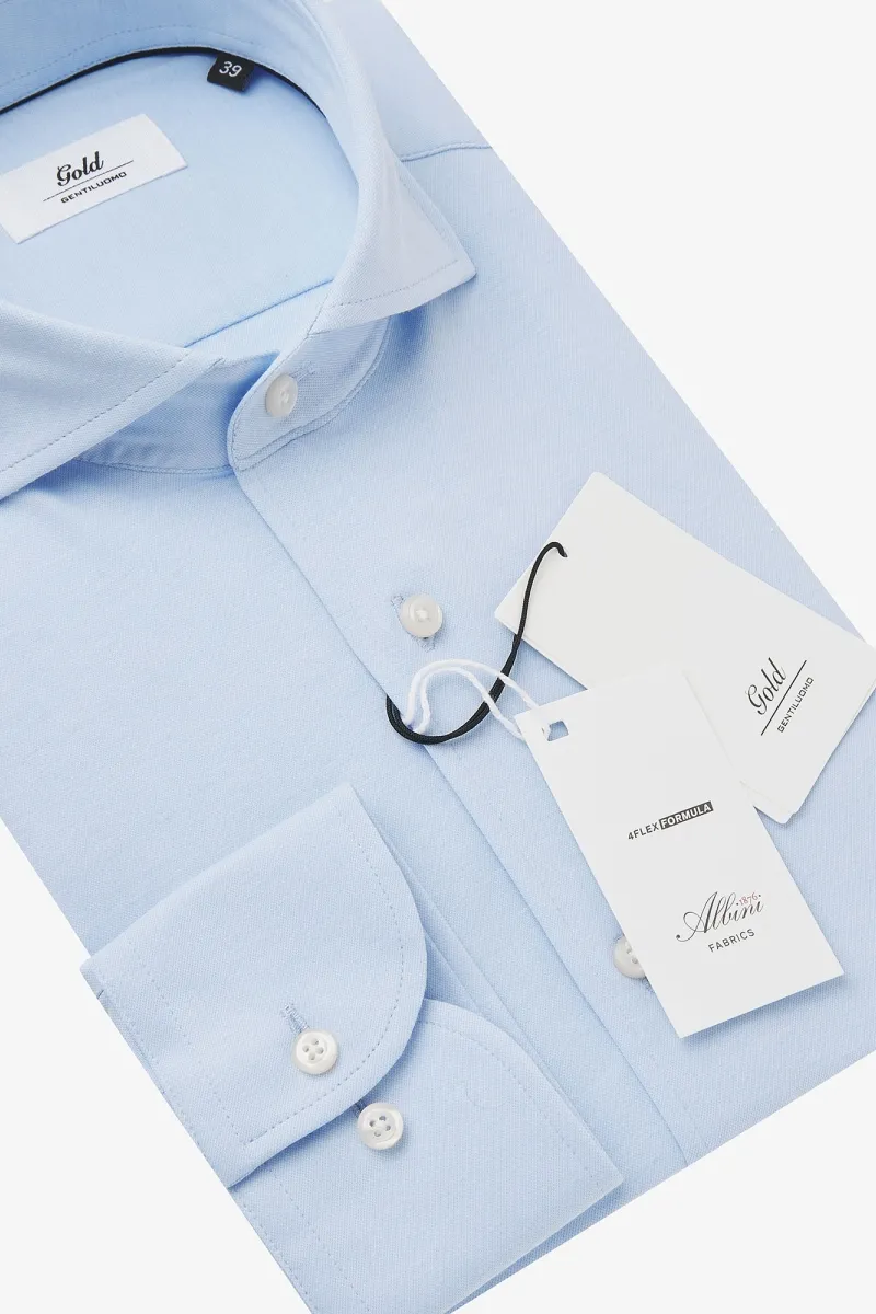 4flex Shirt | lichtblauw