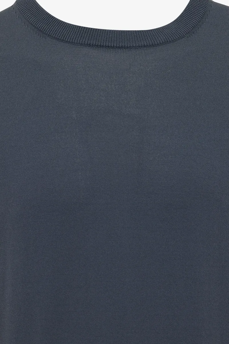 Longsleeve Roundneck | Blauw