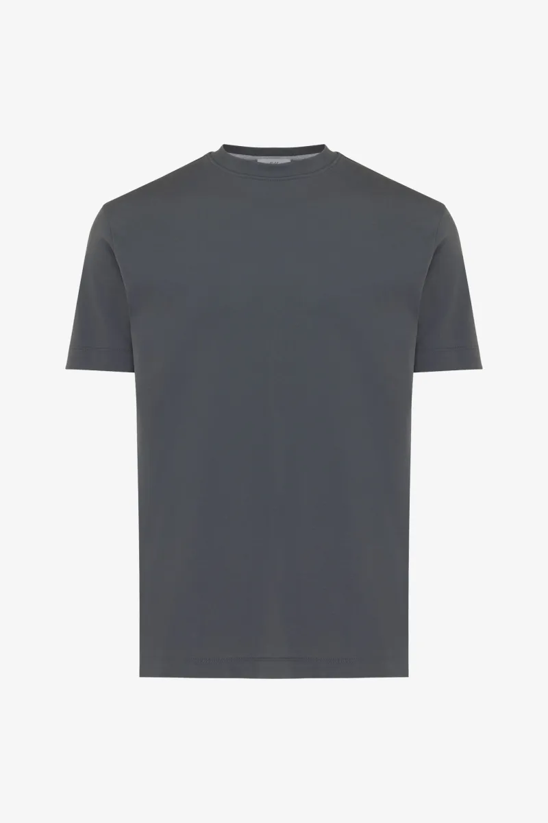 Effen T-shirt | Grijs
