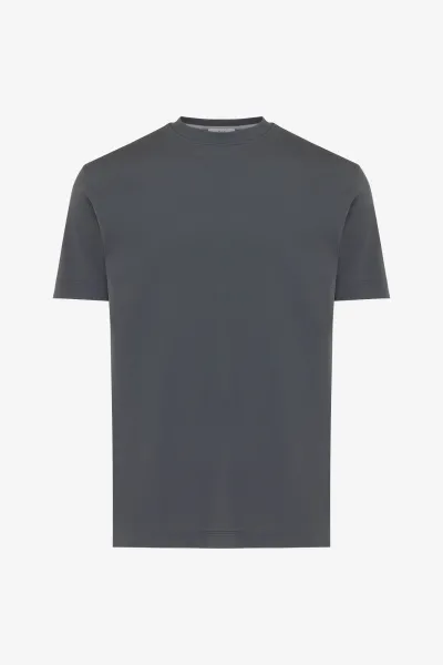 Effen T-shirt | Grijs
