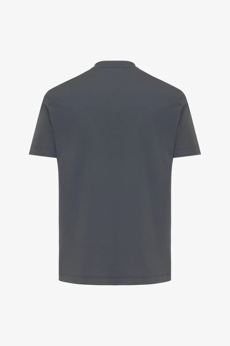 Effen T-shirt | Grijs