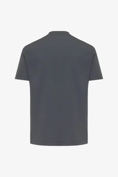 Effen T-shirt | Grijs