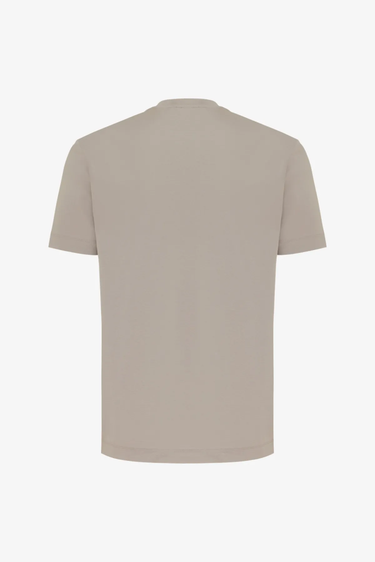 Effen T-shirt | Beige
