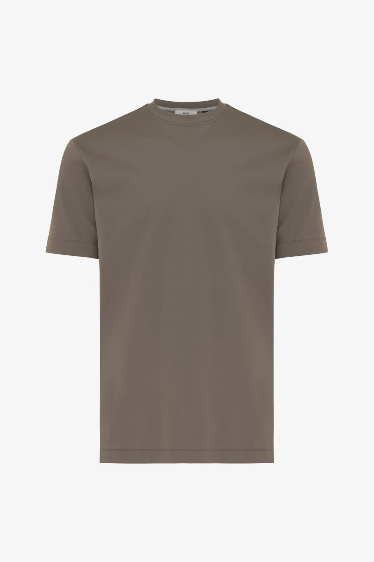 Effen T-shirt | Bruin