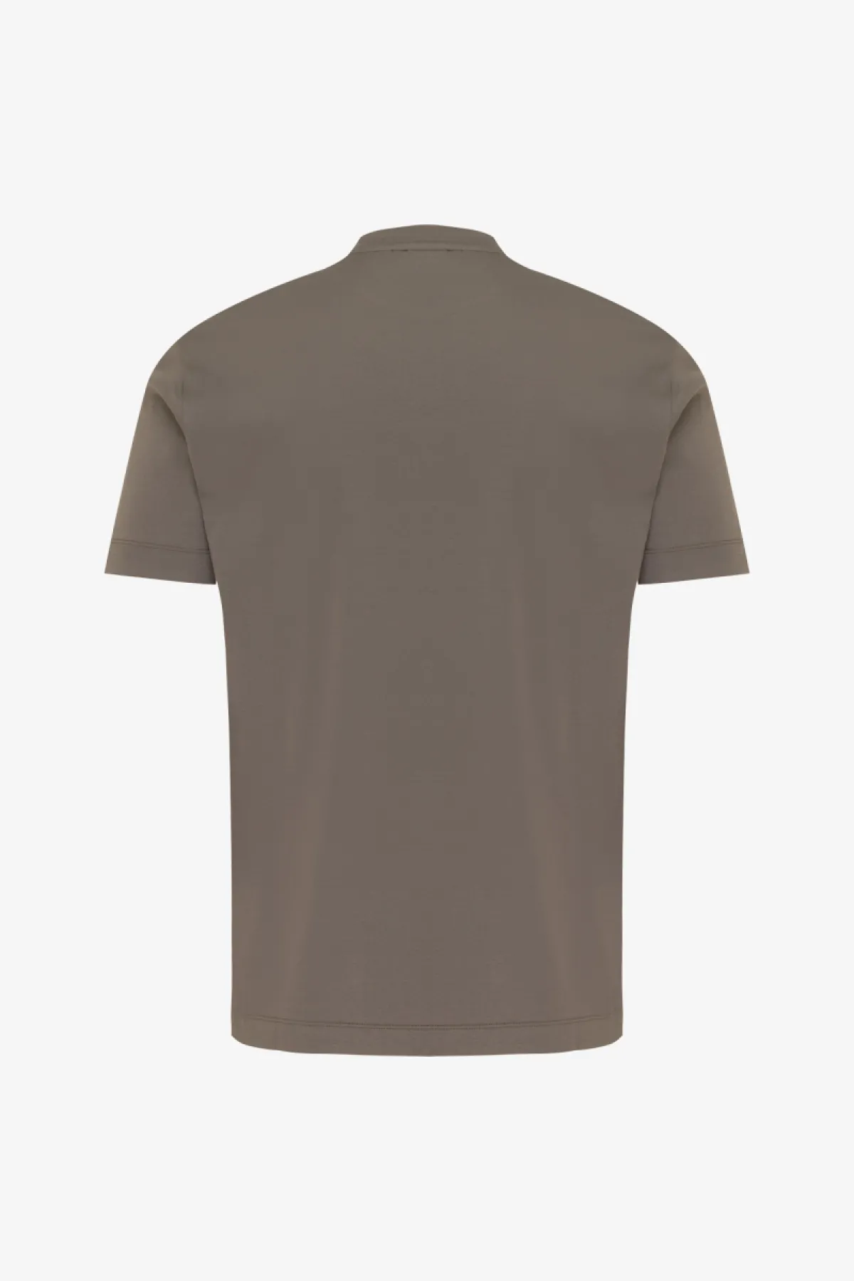 Effen T-shirt | Bruin