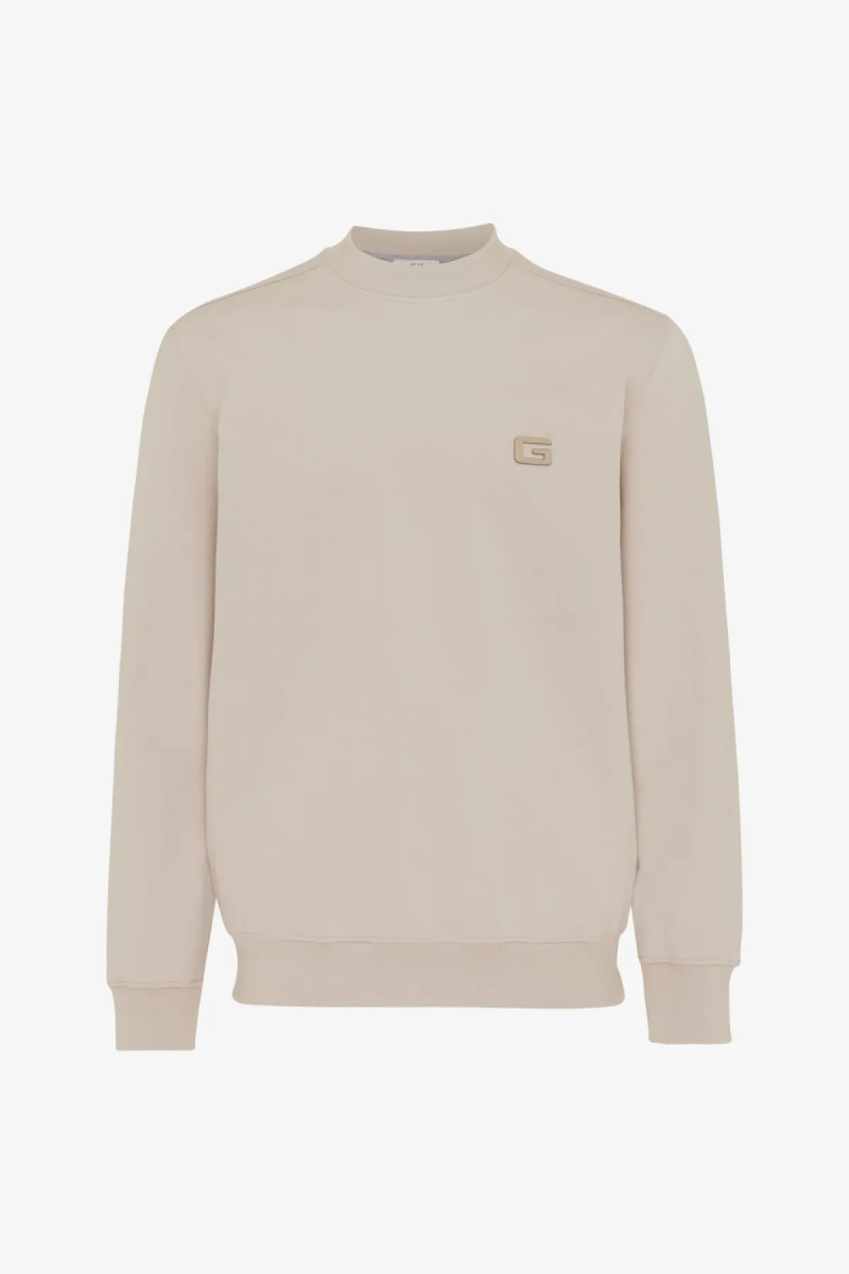Longsleeve Crewneck | Beige