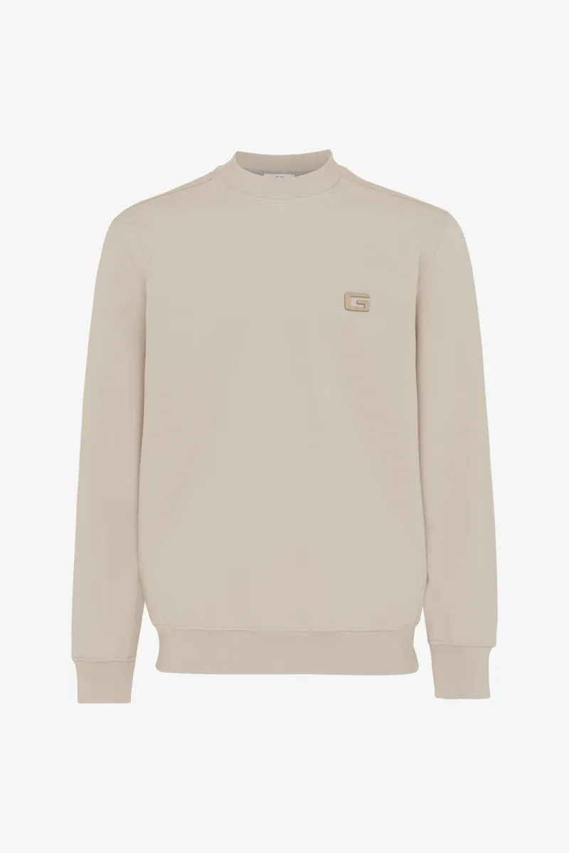 Longsleeve Crewneck | Beige