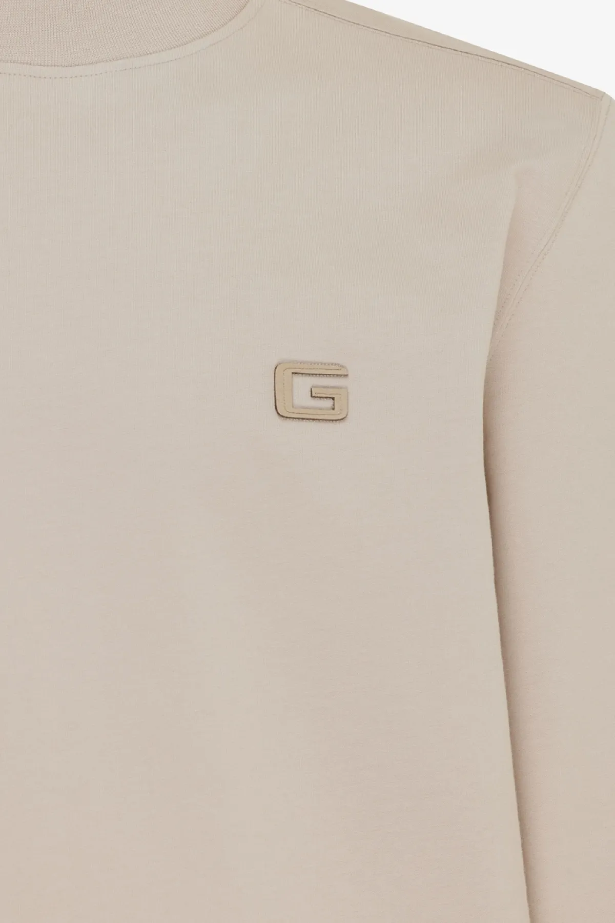 Longsleeve Crewneck | Beige
