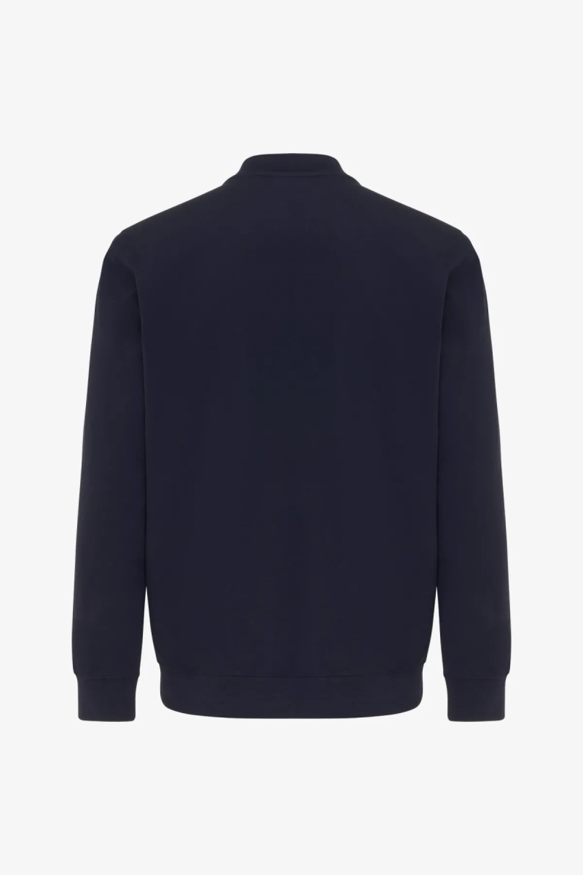 Longsleeve Crewneck | Donkerblauw