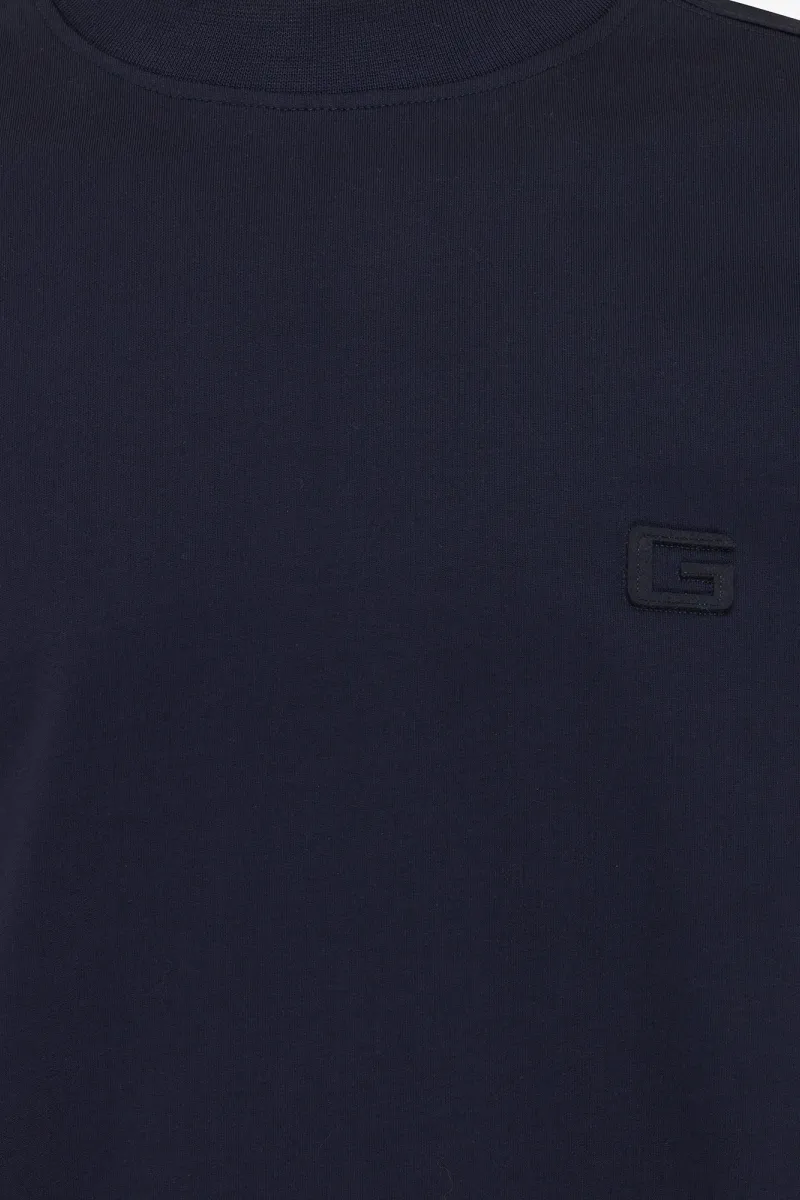 Longsleeve Crewneck | Donkerblauw