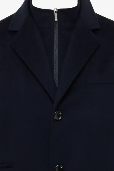 Coat | Donkerblauw