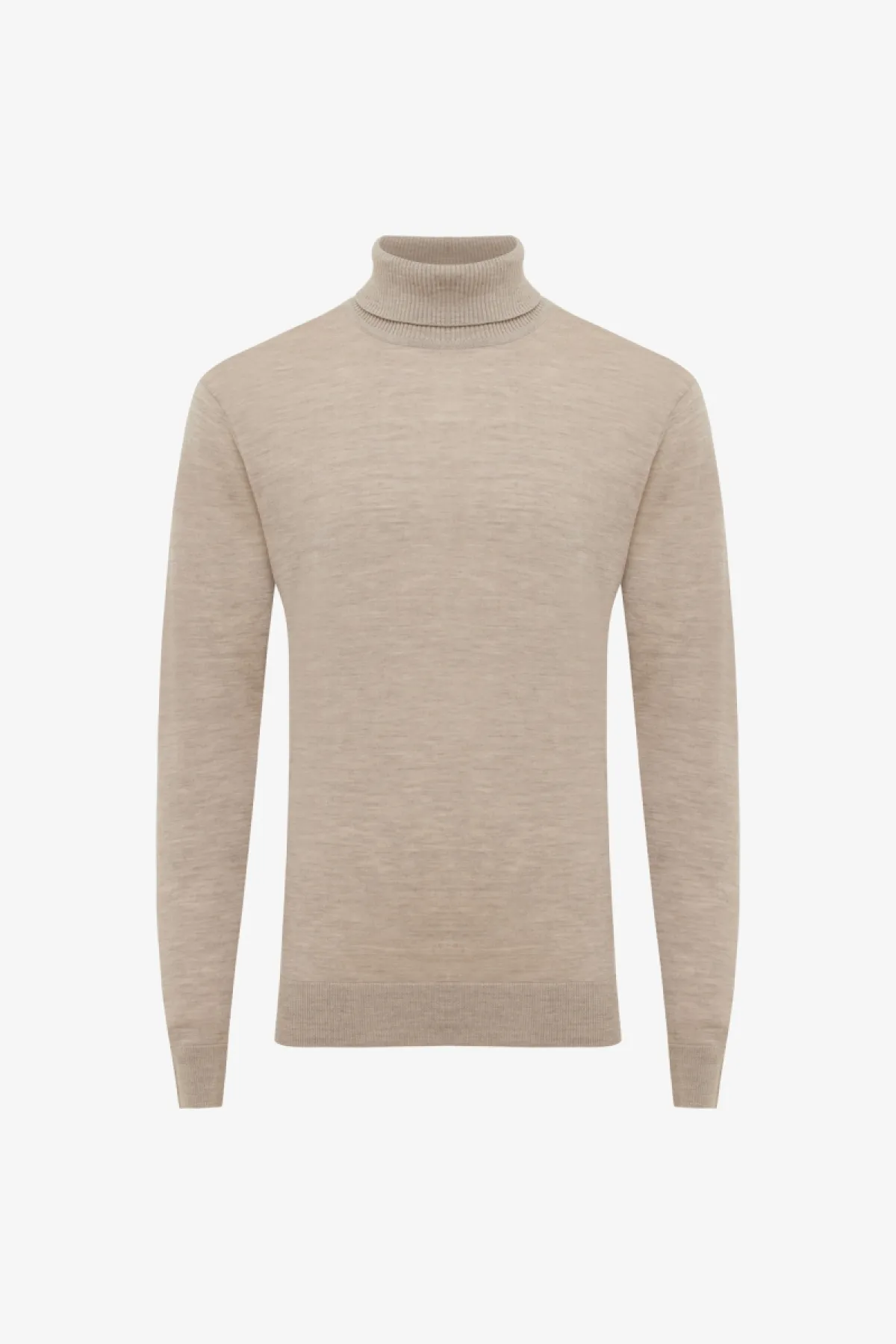 Roll Neck | Beige