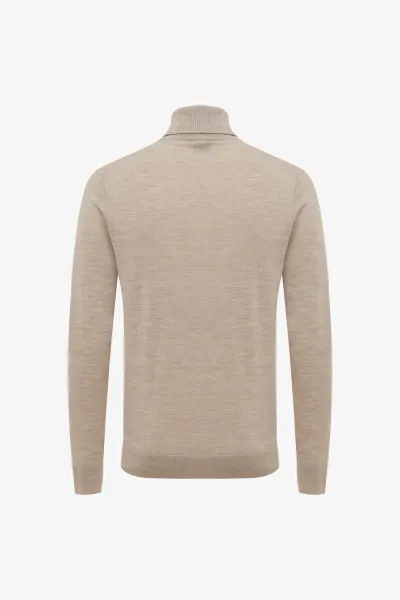 Roll Neck | Beige