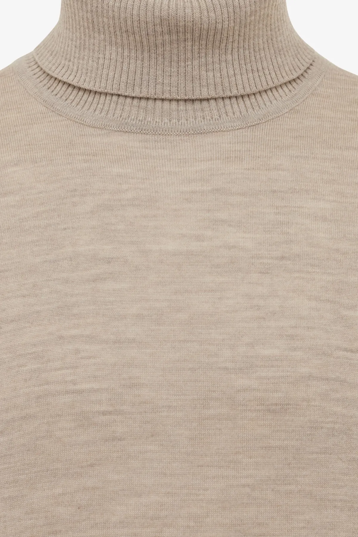 Roll Neck | Beige