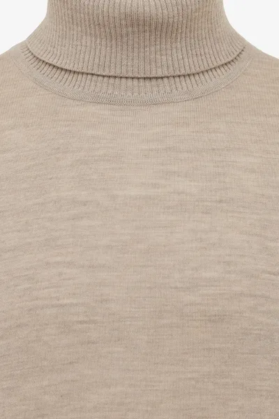 Roll Neck | Beige