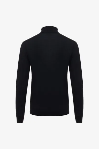 Roll Neck | Donkerblauw