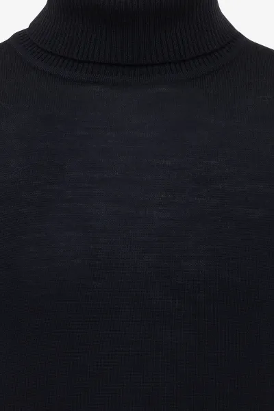 Roll Neck | Donkerblauw