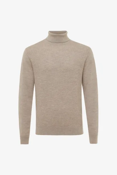 Longsleeve Roll Neck | Beige