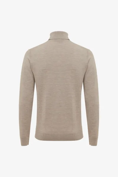 Longsleeve Roll Neck | Beige