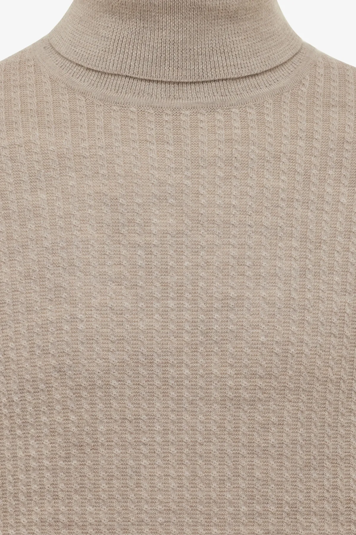 Longsleeve Roll Neck | Beige