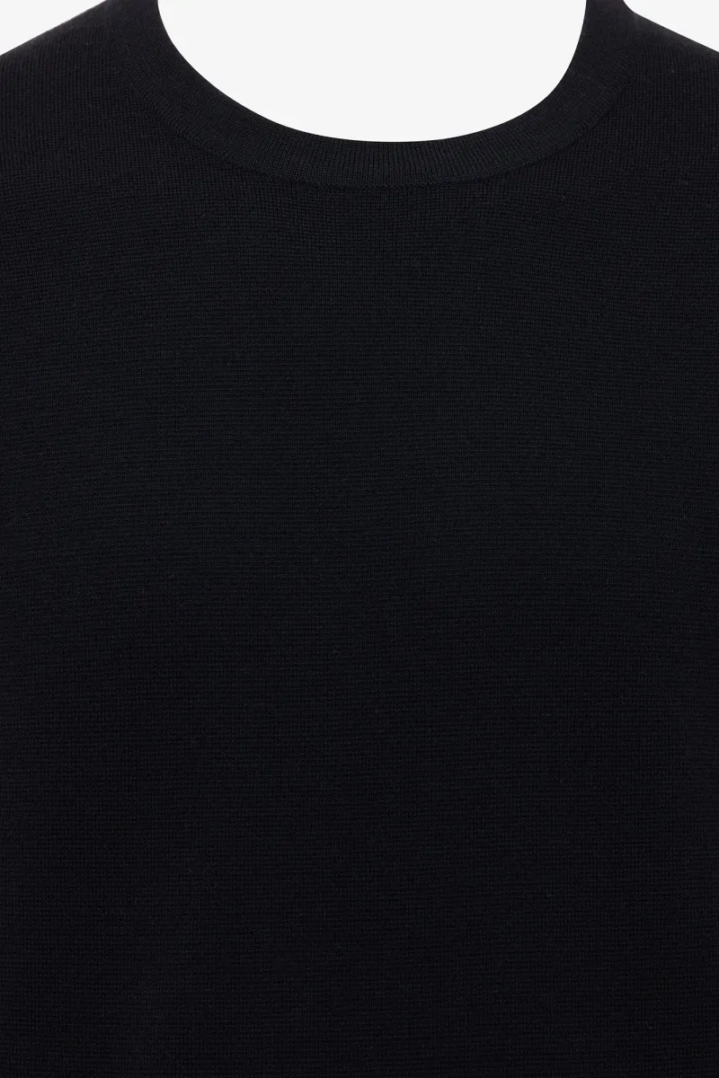 Wool Roundneck | Donkerblauw