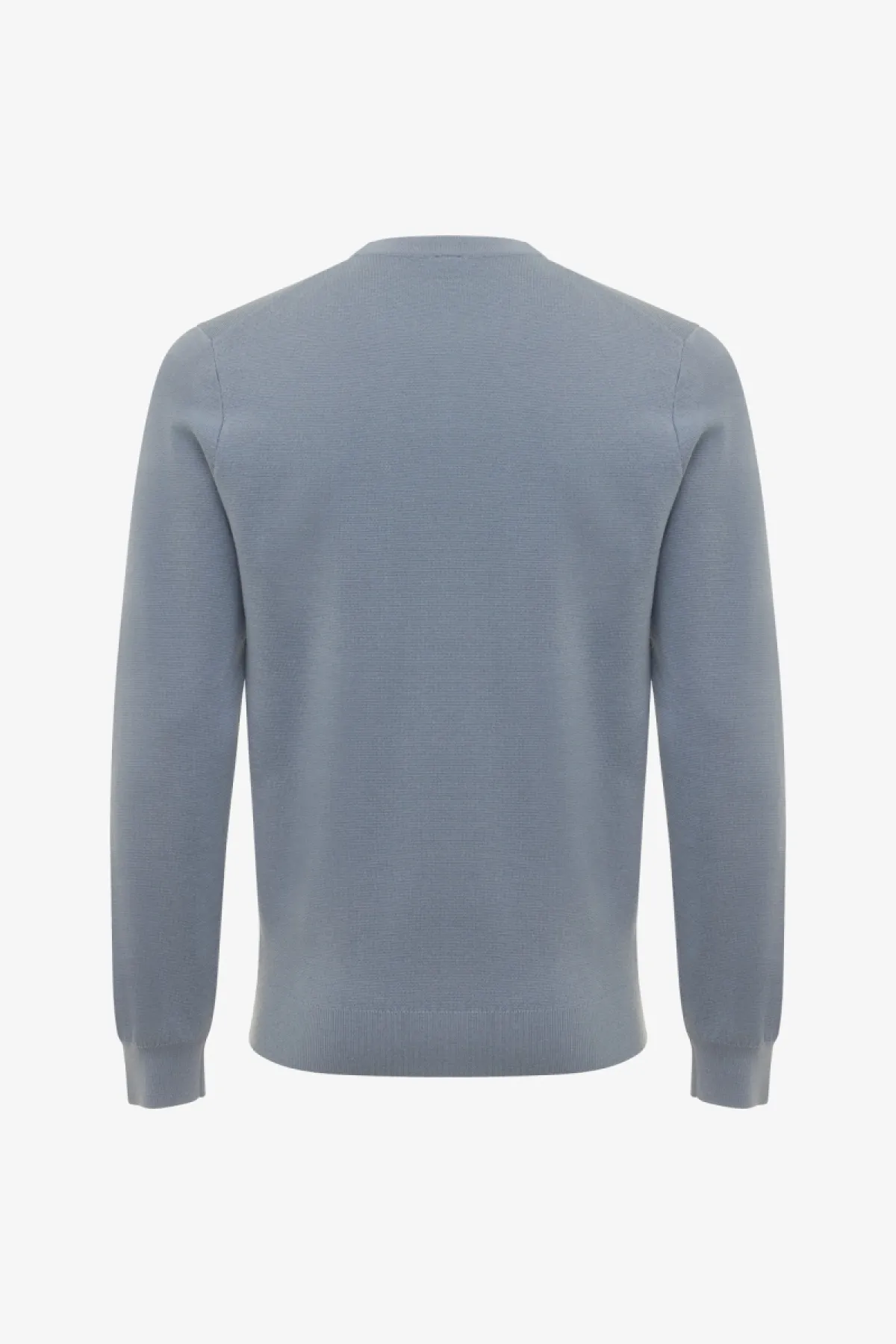 Wool Roundneck | Blauw