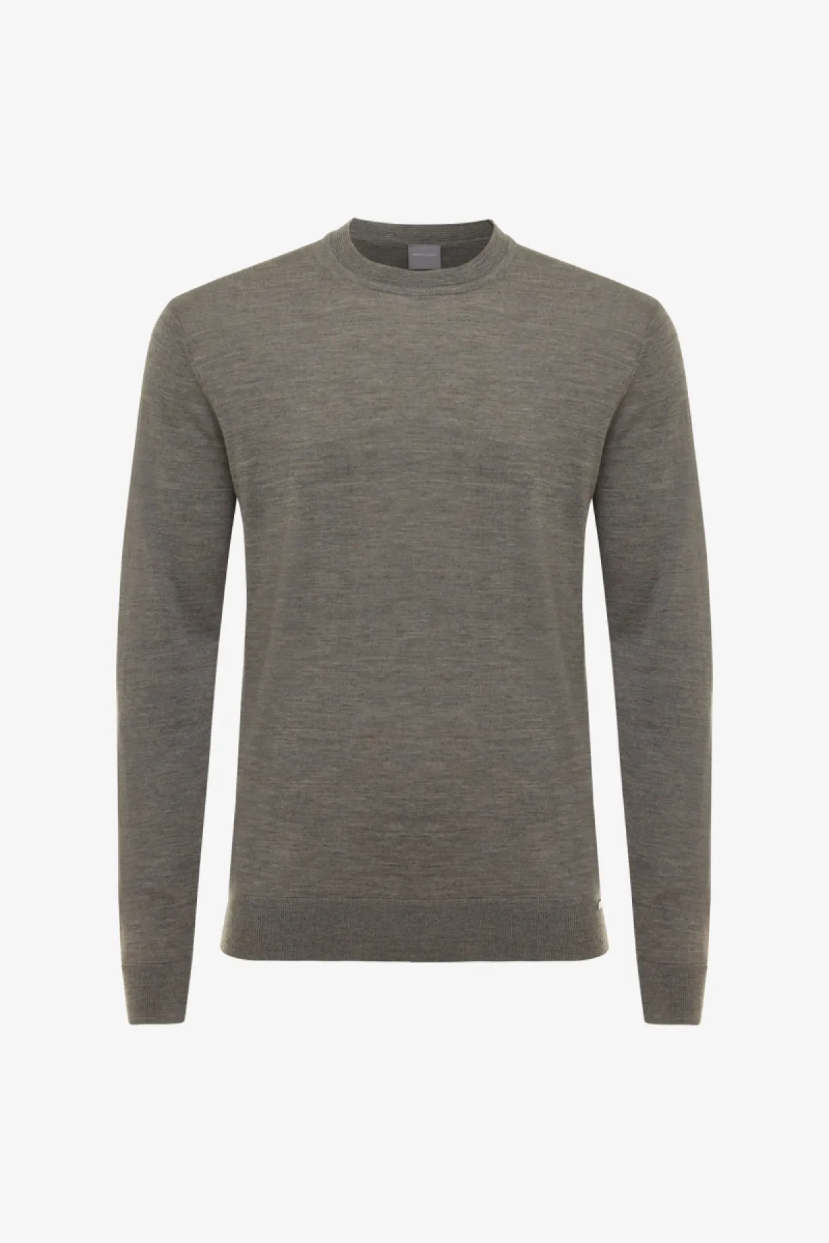Wool Roundneck | Donkerbruin