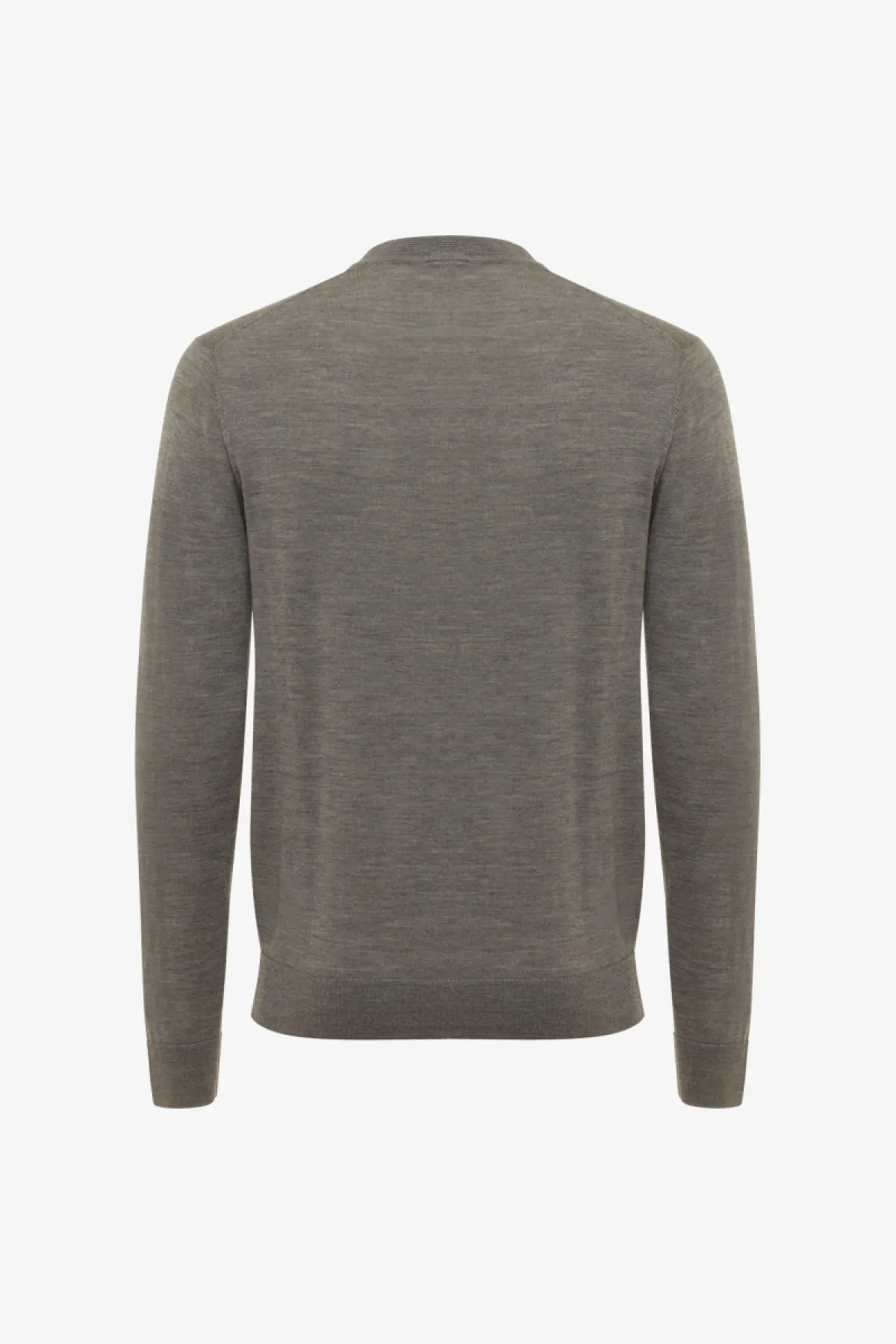 Wool Roundneck | Donkerbruin