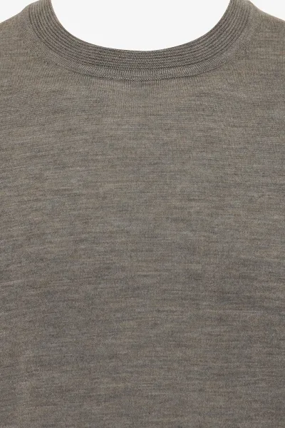 Wool Roundneck | Donkerbruin