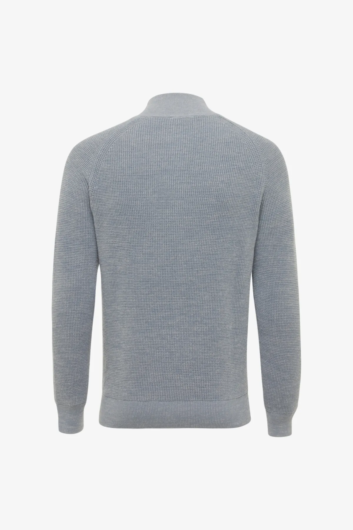 Turtleneck Half Zip | Blauw